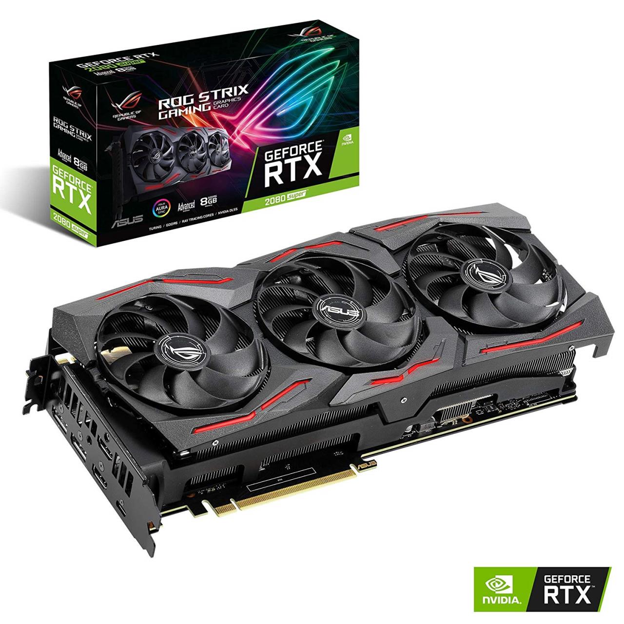 ASUS ROG-STRIX-RTX2080-O8G-GAMING 8G DDR6 256BIT