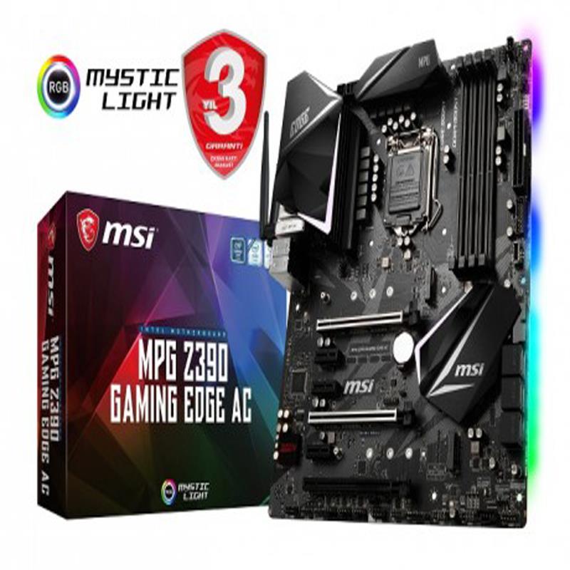 MSI Z390 GAMING EDGE AC M.2 USB3.1 RGB WI-FI ATX