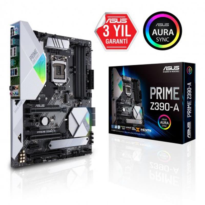 ASUS PRIME Z390-A DDR4 HDMI DVI ATX 1151p