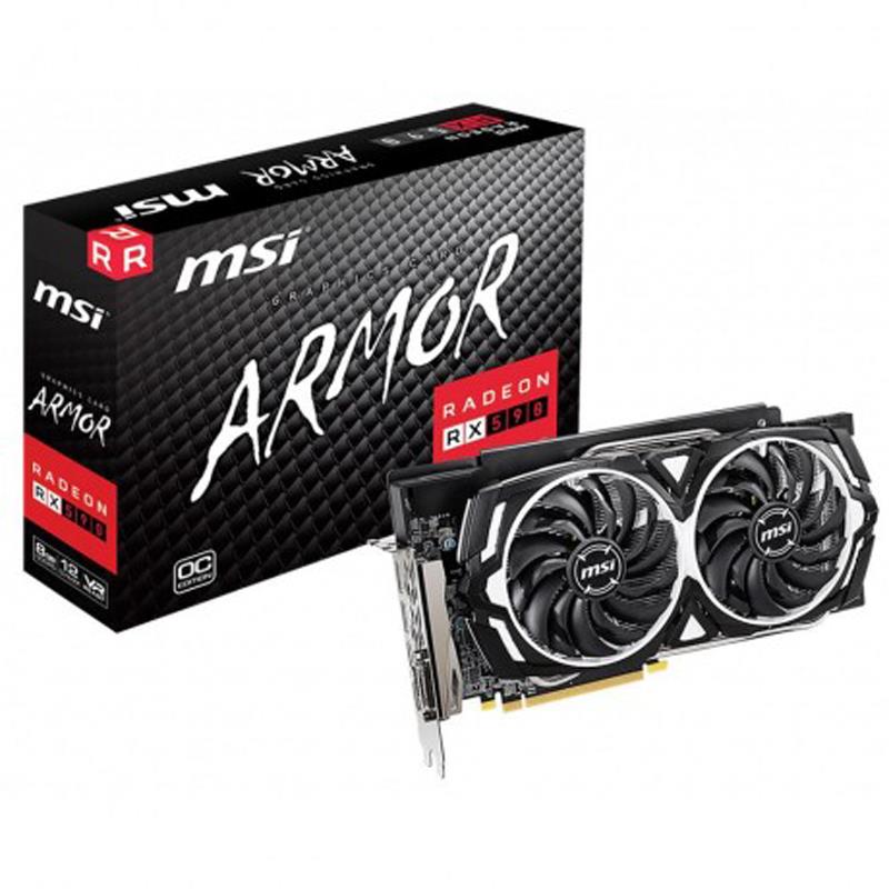 MSI RX 590 ARMOR 8G OC GDDR6 256Bit 2xHDMI 2xDP