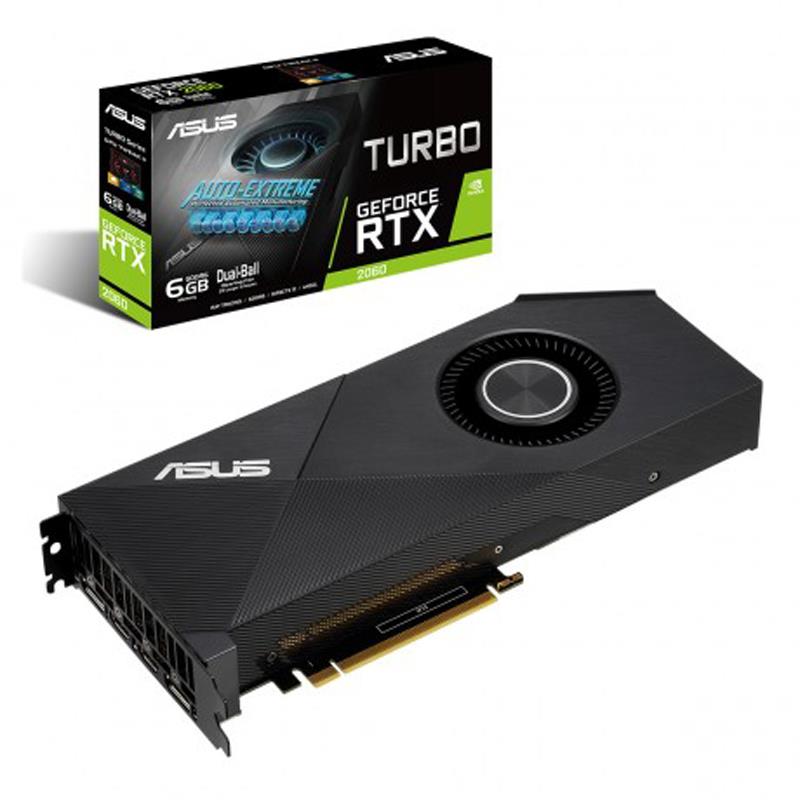 ASUS TURBO-RTX2060-6G DDR6 6GB 192Bit HDMI DP