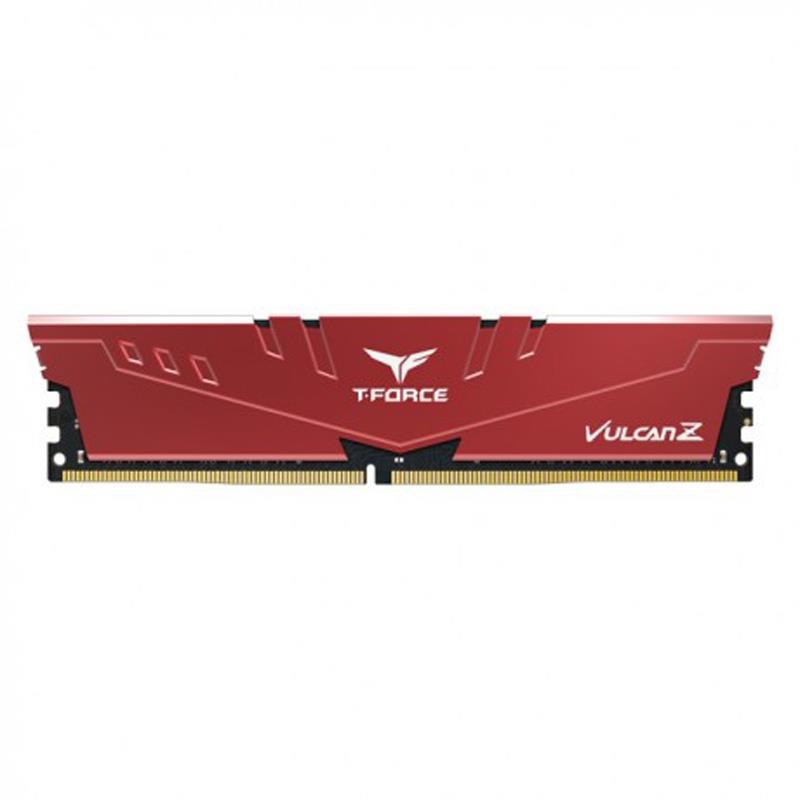 8 GB DDR4 3200 Mhz T-FORCE VULCAN Z RED 8GBx1 TEAM TLZRD48G3200HC16C01