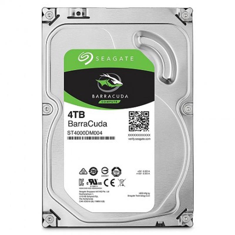 4TB SEAGATE BARRACUDA 5400RPM 256MB ST4000DM004