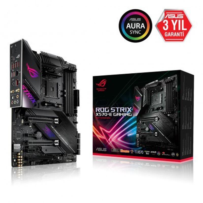 ASUS ROG STRIX X570-E GAMING AMD X570 DDR4 4400 HDMI DP RGB AM4