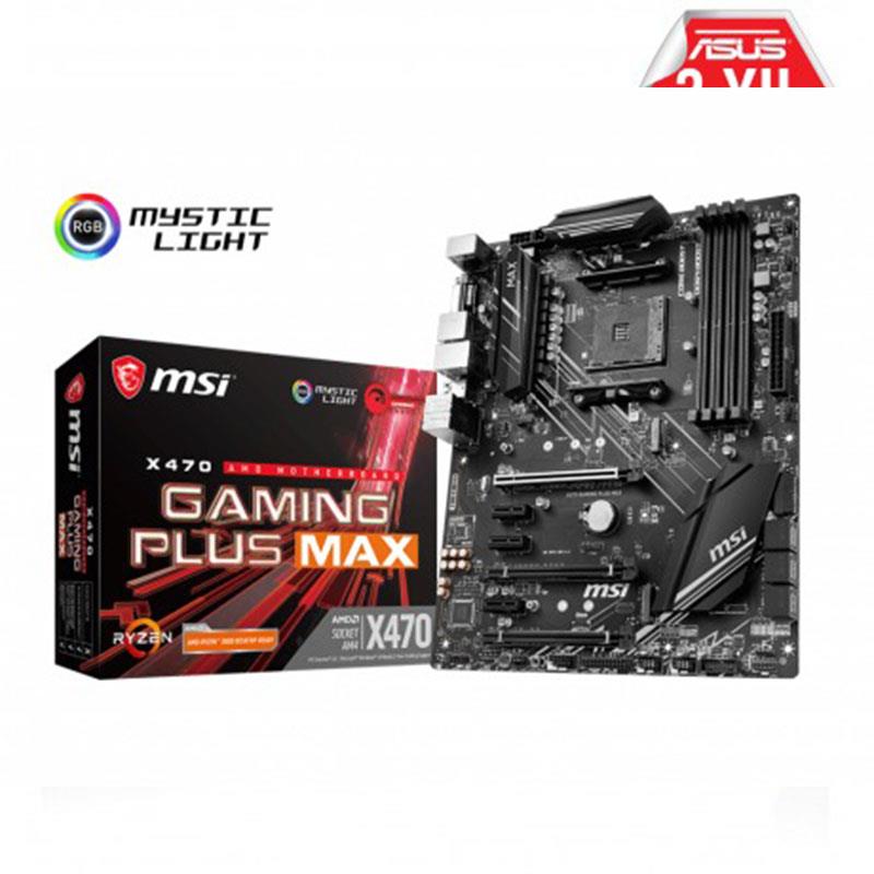 MSI X470 GAMING PLUS MAX DDR4 HDMI DVI ATX AM4