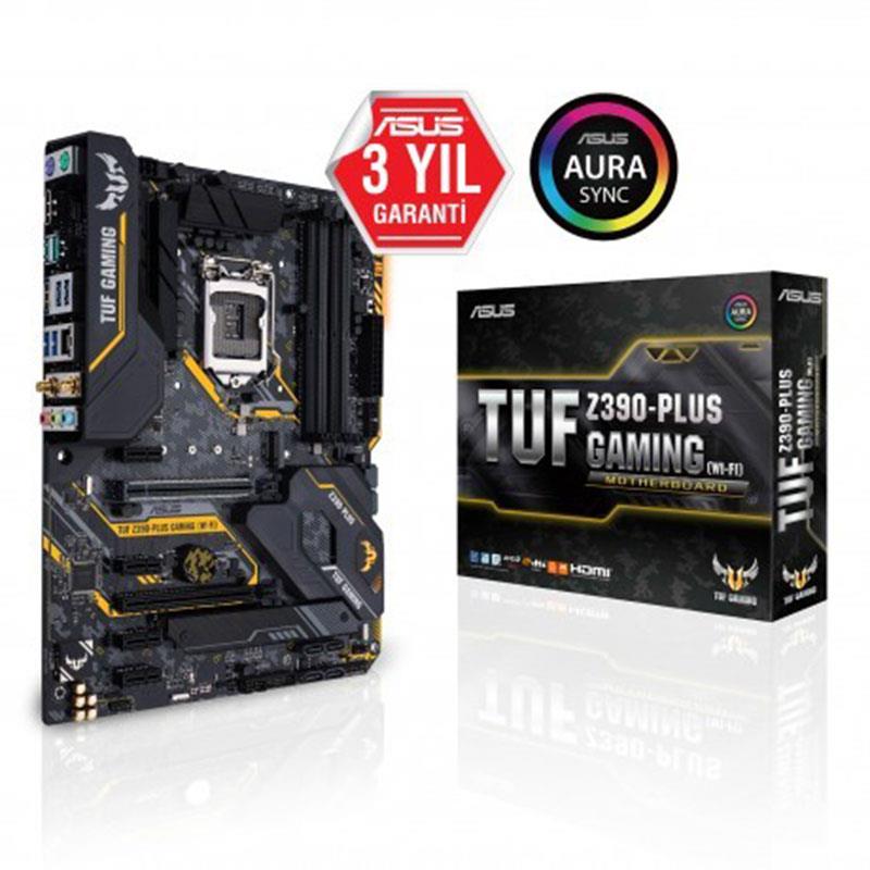 ASUS TUF Z390-PLUS GAMING WIFI DDR4 4400 RGB 1151