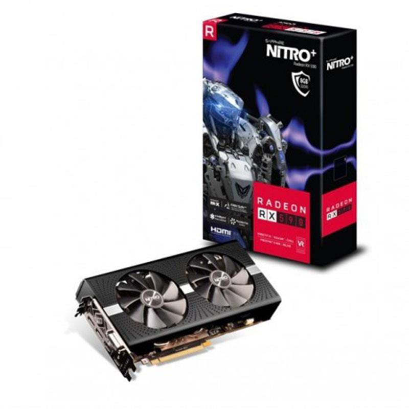 SAPPHIRE RX 590 8GB GDDR5 NITRO+RADEON OC 11289-05-20G